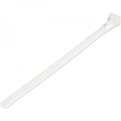 StarTech.com 100 Pack - 6 in. (150 mm) White Cable Ties CBMZTRB6