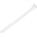 StarTech.com 100 Pack - 6 in. (150 mm) White Cable Ties CBMZTRB6