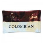 Day to Day Coffee PCO23001 100% Pure Coffee, Colombian Blend, 1.5 oz Pack, 42 Packs/Carton PCO23001