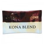 Day to Day Coffee 100% Pure Coffee, Kona Blend, 1.5 oz Pack, 42 Packs/Carton PCO23002