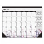 House of Doolittle 100% Recycled Contempo Desk Pad Calendar, 22 x 17, Wild Flowers, 2021 HOD197