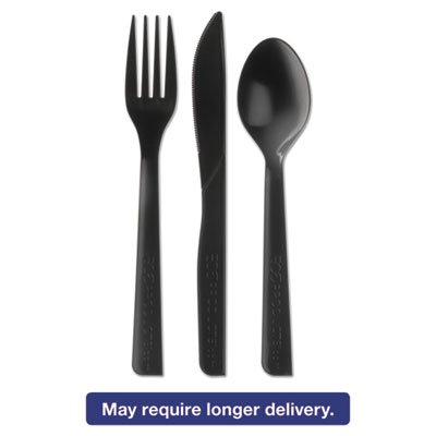 ECP EP-S115 100% Recycled Content Cutlery Kit - 6", 250/CT ECOEPS115