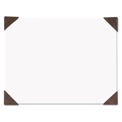 House of Doolittle 100% Recycled Doodle Desk Pad, Unruled, 50 Sheets, Refillable, 22 x 17, Brown HOD40003