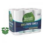 Seventh Generation SEV 13731 100% Recycled Paper Kitchen Towel Rolls, 2-Ply, 11 x 5.4 Sheets, 140 Sheets/RL