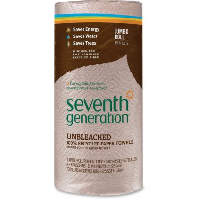 100% Recycled Paper Towel Rolls 13720