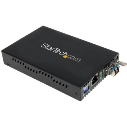 StarTech.com 1000 Mbps Gigabit Single Mode Fiber Media Converter LC 40 km ET1000S40LC2