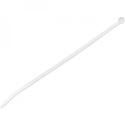 StarTech.com 1000 Pack 10" Cable Ties - White Extra Large Nylon/Plastic Zip Tie CBMZT10NK