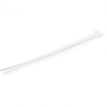 StarTech.com 1000 Pack 4" Cable Ties - White Small Nylon/Plastic Zip Tie CBMZT4NK