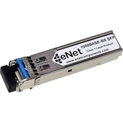 eNet 1000BASE-BX10-U SFP 10km SMF Transceiver 1310nm-TX/1550nm-RX 100% HP Compatible J9143B-ENC