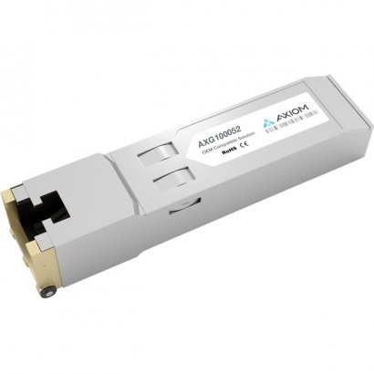 Axiom 1000BASE-T SFP Transceiver for Intel - E1GSFPT - TAA Compliant AXG100052