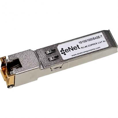 eNet 1000BASE-T SFP Transceiver for CAT 5 Copper RJ45 Connector AT-SPTX-ENC