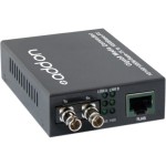 AddOn 1000Base-TX to 1000Base-SX ST MMF 850nm 550m Media Converter ADD-GMC-SX-5ST