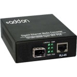 AddOn 1000Base-TX To Open SFP Port POE Media Converter ADD-GMC-SFP-POE