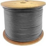 AddOn 1000ft Non-Terminated Gray Cat6A UTP PVC Solid Copper Patch Cable ADD-CAT6A1KSD-GY