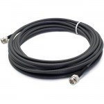 AddOn 100ft BNC (Male) to BNC (Male) Black Coaxial Simplex PVC Copper Patch Cable ADD-734D3-BNC-30MPVC