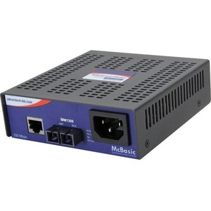 B+B SmartWorx 100Mbps and 10/100/1000Mbps Media Converter IMC-450-MM-US