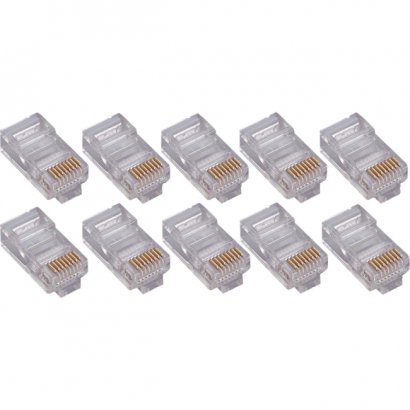 4XEM 100PK Cat5e RJ45 Ethernet Plugs/Connectors 4X100PKC5E