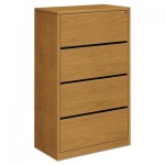 HON 10500 Series Four-Drawer Lateral File, 36w x 20d x 59-1/8h, Harvest HON10516CC