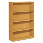 HON 10500 Series Laminate Bookcase, Four-Shelf, 36w x 13-1/8d x 57-1/8h, Harvest HON105534CC