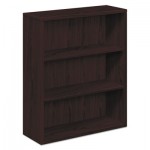 HON H105533.NN 10500 Series Laminate Bookcase, Three-Shelf, 36w x 13-1/8d x 43-3/8h, Mahogany HON105533NN