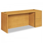 HON 10700 Series Right Pedestal Credenza, 72w x 24d x 29 1/2h, Harvest HON10707RCC