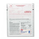 Tops 1096 IRS Approved Tax Forms, 8 x 11, 2-Part Carbon, 10 Contin Forms TOP2202