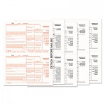 TOPS 1099-Div Tax Forms, 5-Part, 5 1/2 X 8, Inkjet/laser, 48 1099s & 1 1096 TOP22973