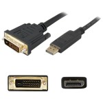 AddOn 10ft (3M) Displayport to DVI Converter Cable - Male to Male DISPLAYPORT2DVI10F