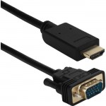 QVS 10ft HDMI to VGA Video Converter Cable XHDV-10