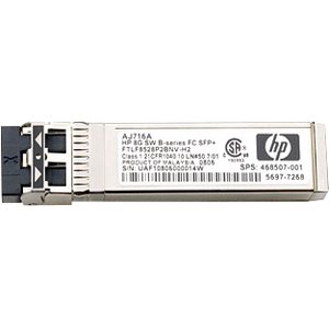 HP 10GbE Short Wave SFP+ Module AP823A