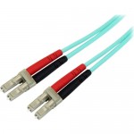 StarTech 10m 10 Gb Aqua Duplex LSZH Fiber Patch Cable LC-LC A50FBLCLC10