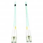 Tripp Lite 10M (33-ft.) 10Gb Duplex MMF 50/125 OM3 LSZH Patch Cable, (LC/LC) - Aqua N820-10M