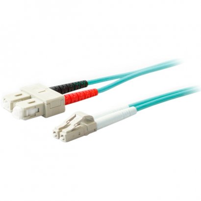 AddOn 10m Multi-Mode Fiber (LOMM) Duplex LC/SC Patch Cable ADD-SC-LC-10M5OM4