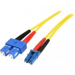 StarTech 10m Single Mode Duplex Fiber Patch Cable LC-SC SMFIBLCSC10