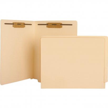 Business Source 11 Point Manila Fastener Folders 17262