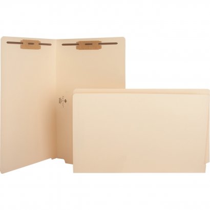 Business Source 11 Point Manila Fastener Folders 17265