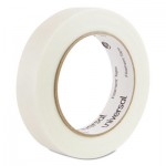 UNV30024 110# Utility Grade Filament Tape, 24mm x 54.8m, 3" Core, Clear UNV30024