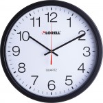 Lorell 12-1/2" Slimline Wall Clock 61008