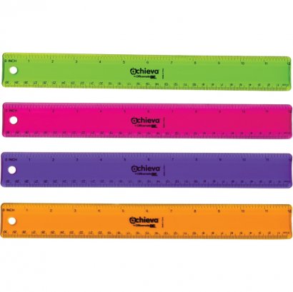 OIC 12" Flexible Plastic Ruler 30209