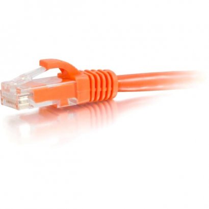C2G 12 ft Cat5e Snagless UTP Unshielded Network Patch Cable - Orange 00450