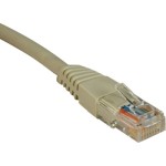 Tripp Lite 12-ft. Cat5e 350MHz Molded Cable (RJ45 M/M) - Gray N002-012-GY