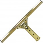 Unger 12" GoldenClip Brass Squeegee GS300CT