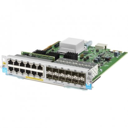 HP 12-port 10/100/1000BASE-T PoE+ / 12-port 1GbE SFP MACsec v3 zl2 Module J9989A