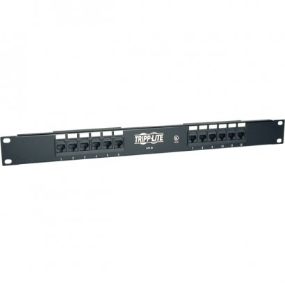 Tripp Lite 12-Port Cat5e Network Patch Panel N052-012