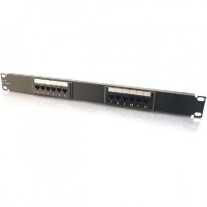 C2G 12-port Cat5e Patch Panel 03850