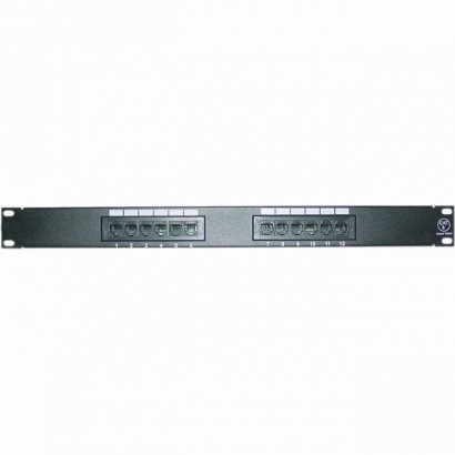 4XEM 12 Port CAT6 Rackmount Patch Panel 4XRMC6PP12