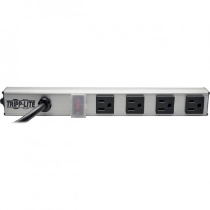 Tripp Lite 12" Power Strip with 4-outlets and 6-ft. Cord PS120406