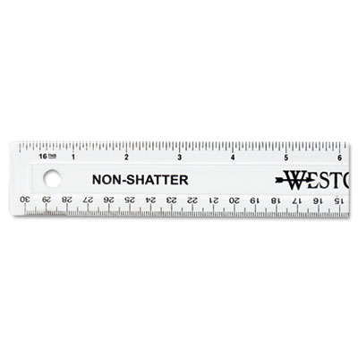 Westcott 12" Shatterproof Ruler ACM13862