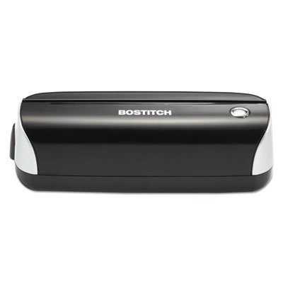 Bostitch 12-Sheet Capacity Electric Three-Hole Punch, Black BOSEHP3BLK