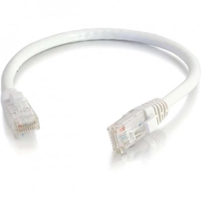 C2G 125 ft Cat6 Snagless UTP Unshielded Network Patch Cable - White 27168